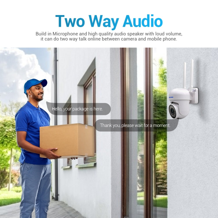 ESCAM PVR007 3MP Smart HD WiFi Camera Support Full Color Night Vision / Motion Detection / Sound Alarm / TF Card, PVR007 ESCAM PVR007 3MP Smart HD WiFi Camera Support Full Color Night Vision / Motion Detection / Sound Alarm / TF Card, PVR007